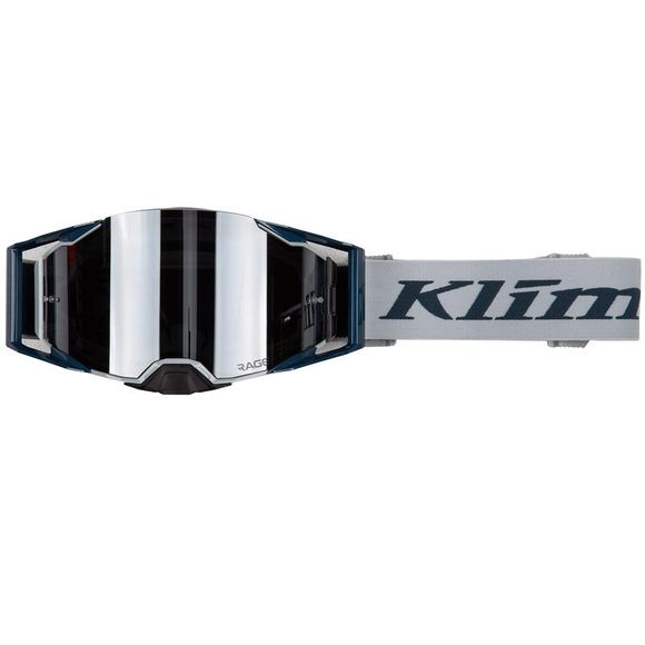 KLIM RAGE OFF-ROAD COOL GRAY 2023 cross mask - Iridium / GrayRef: KLI0352 / 3428-000-000-002