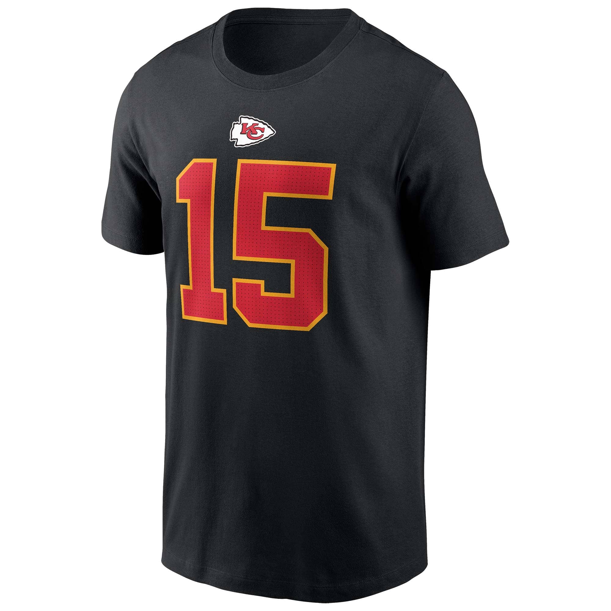 Patrick Mahomes #15 Kansas City Chiefs Nike Player NFL T-Shirt Black