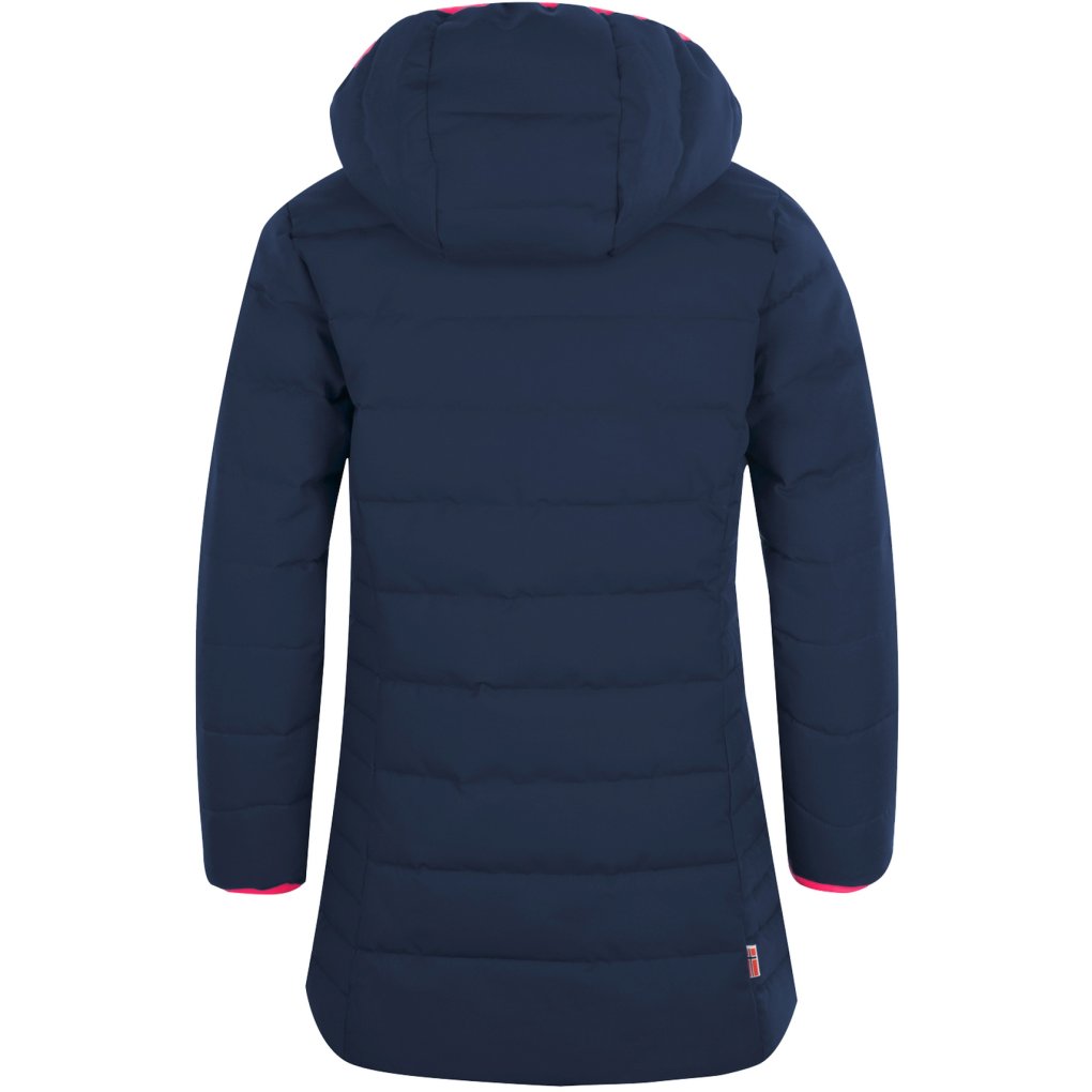 Trollkids Stavanger Coat Girls - Navy/Pink