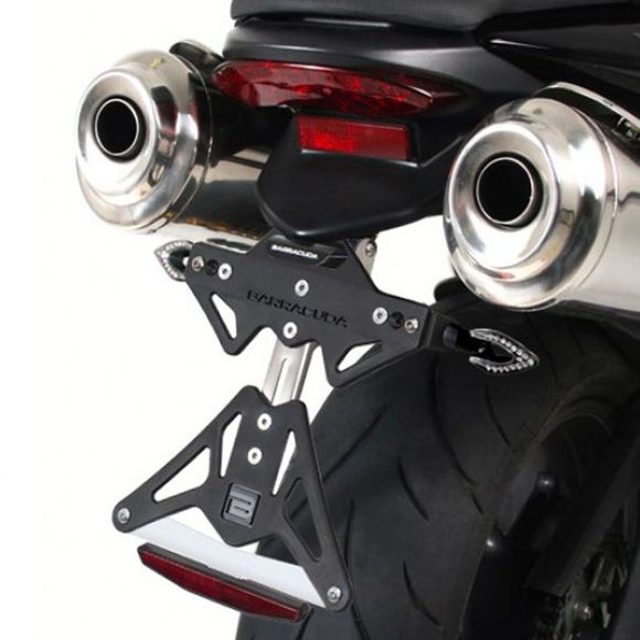 Barracuda Black License Plate Holder - BlackRef: bar0324 / ts6104-bn