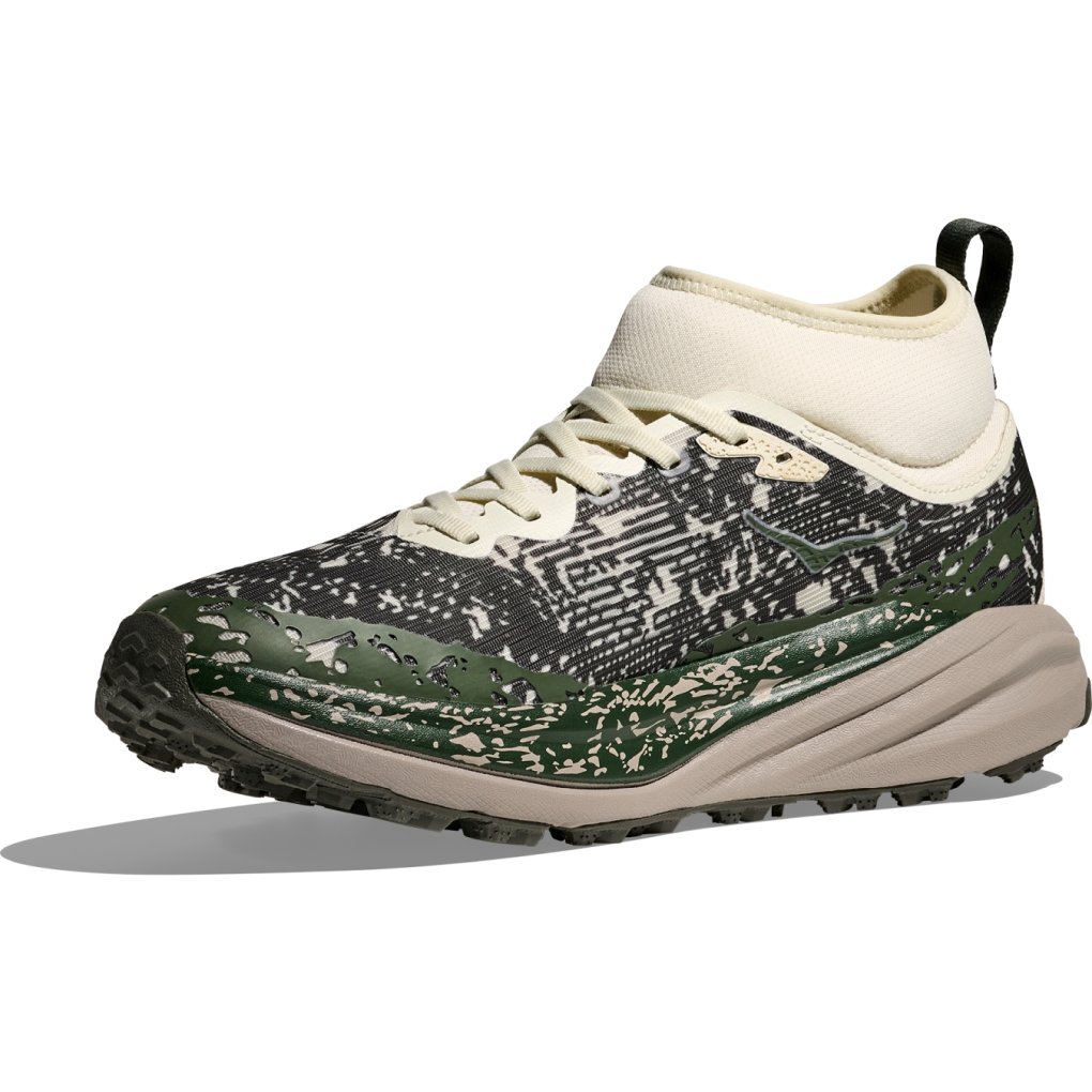 Hoka Speedgoat 6 Mid GTX Running Shoes Men - truffle salt / cement