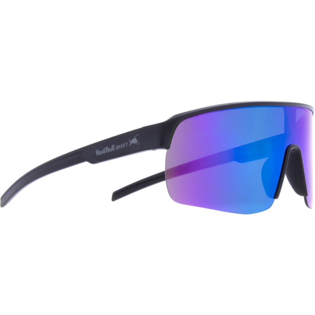 Red Bull SPECT Eyewear DAKOTA Sunglasses - 008 black | smoke with green mirror