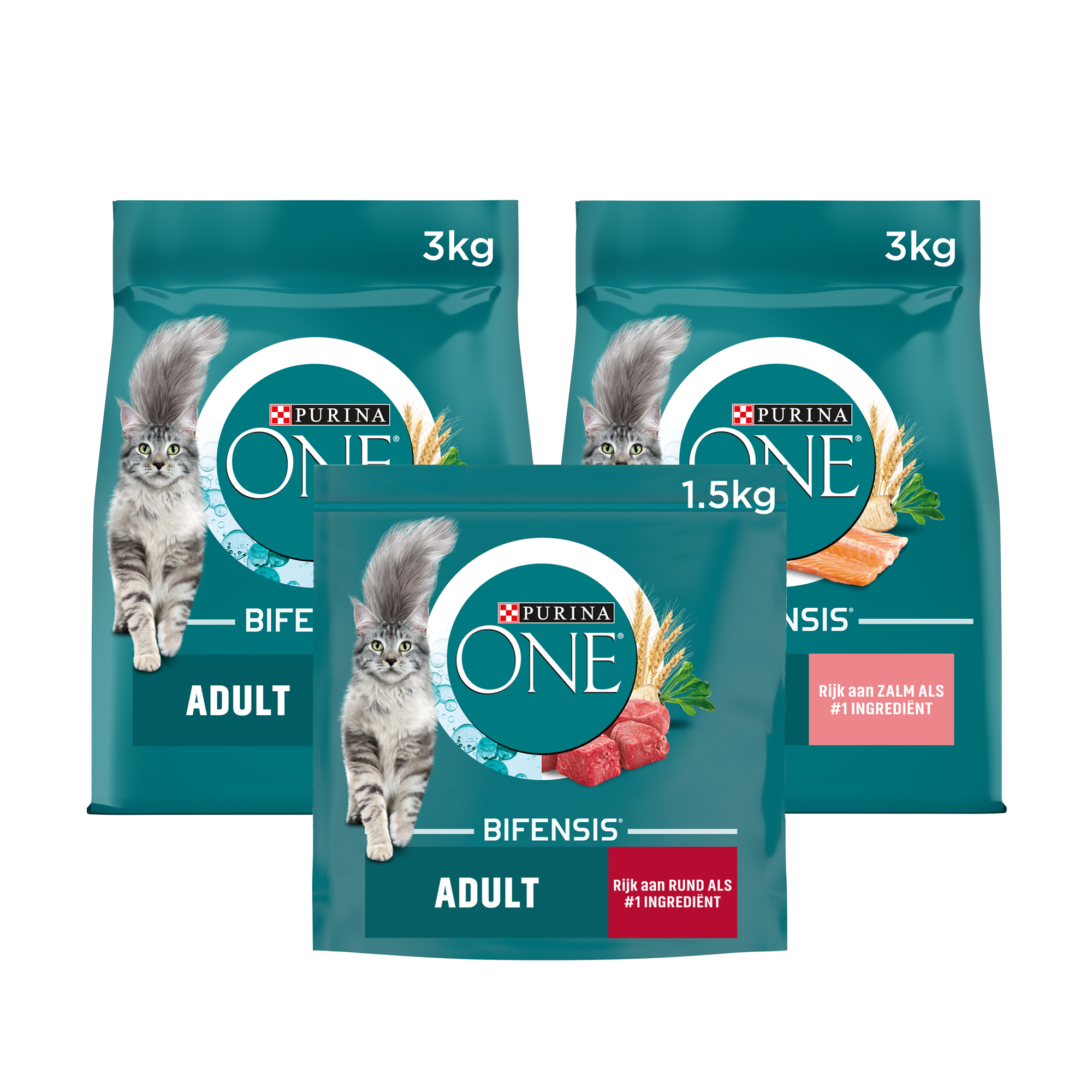 Purina One Adult - Beef and Wholemeal Grains - 1.5 kg