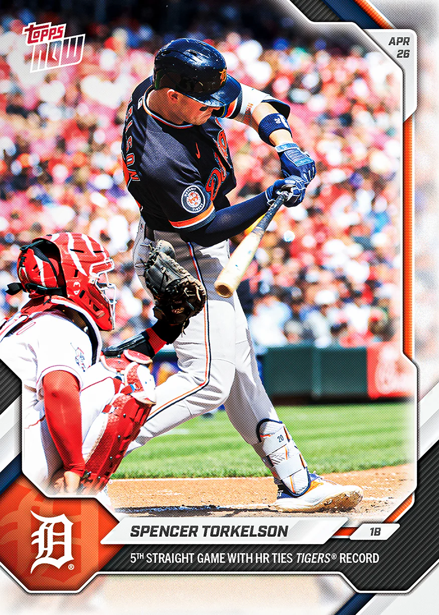 Spencer Torkelson - 2026 MLB Topps NOW® - Card 130 - PR: 882