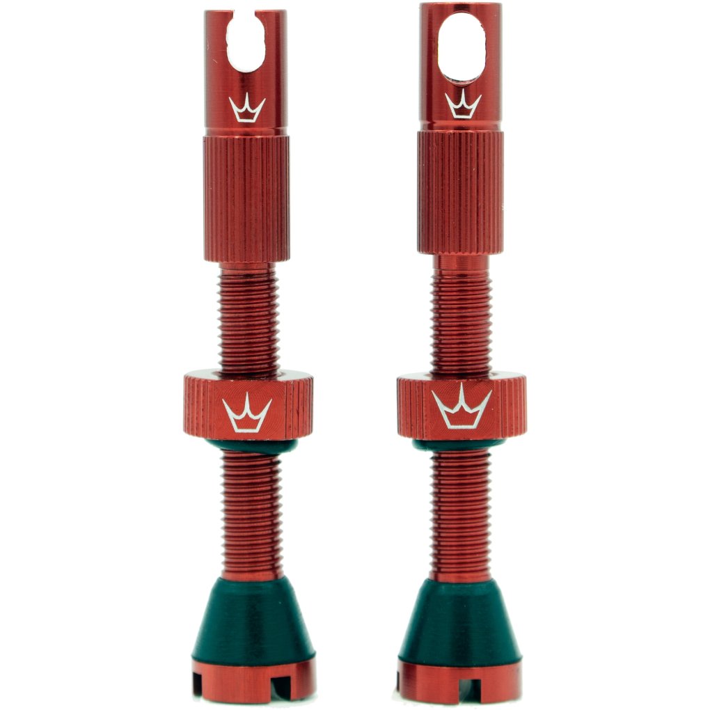 Peaty's x Chris King Tubeless Valves - MK2 - red