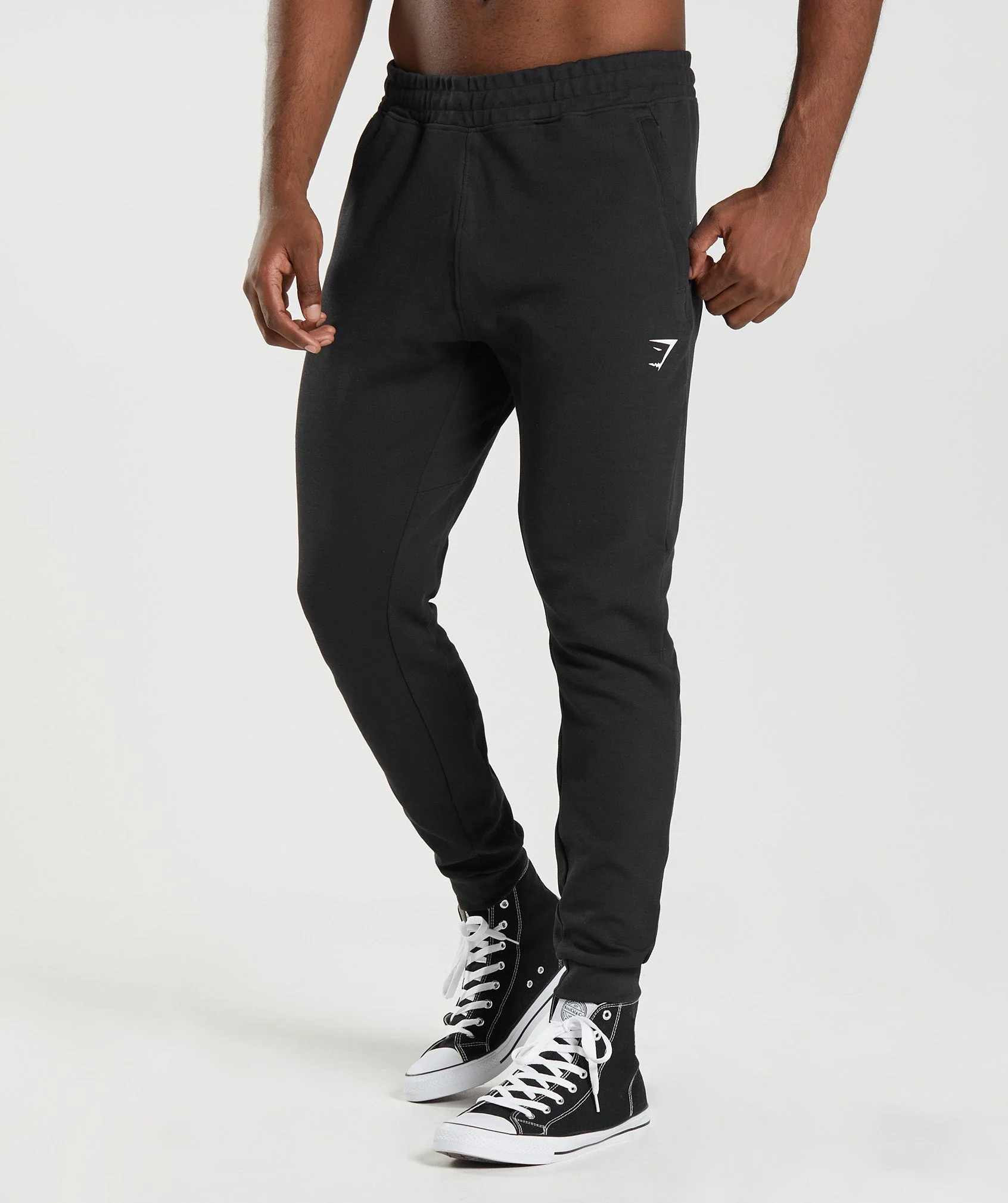 React Joggers Black