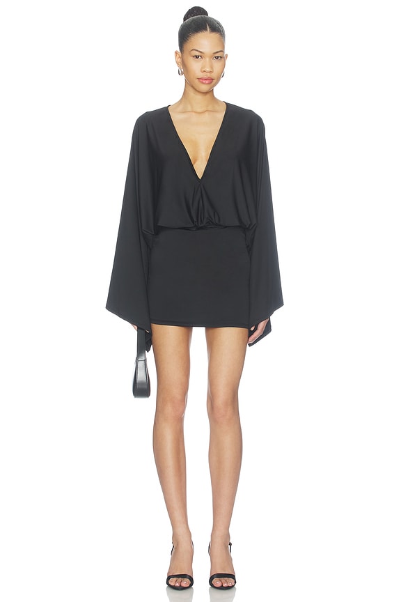 superdown X Hannah Lizzy Leah Deep V Dress