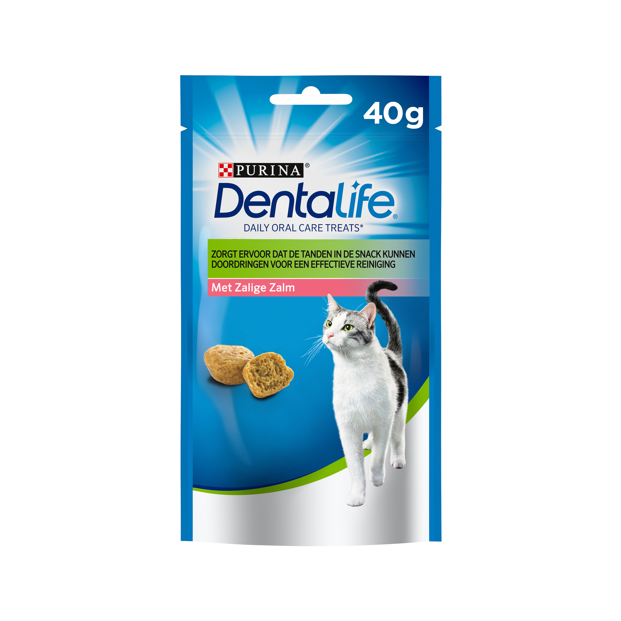 DentaLife Oral Care Cat Treats - Salmon - 40 g