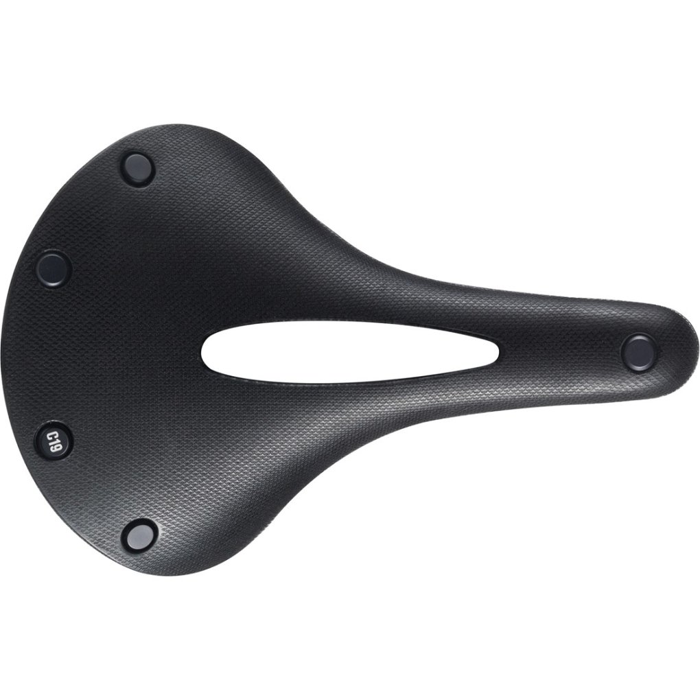 Brooks Cambium C19 Carved All Weather Saddle - black