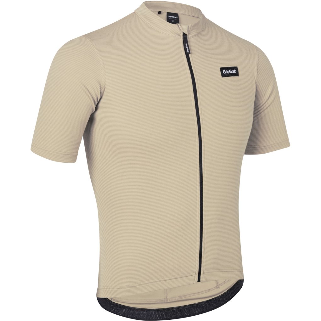 GripGrab EXPLR Merinotech Short Sleeve Jersey Men - Beige