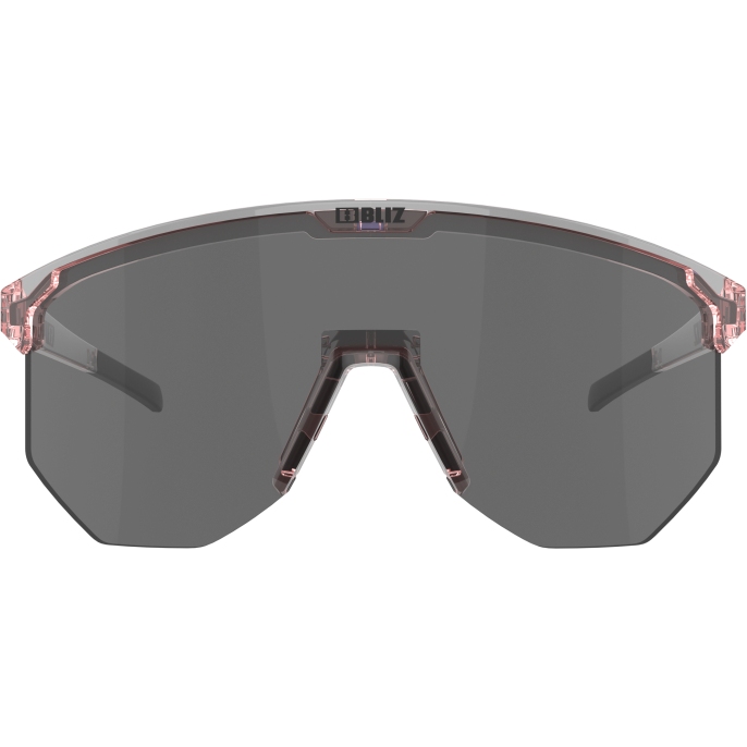 Bliz Hero Small Glasses - Transparent Pink - Smoke