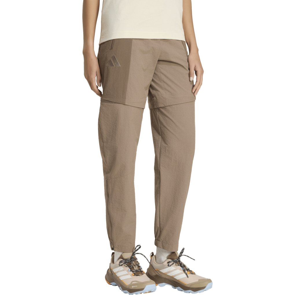 adidas TERREX Xperior Utilitas Clima365 Zip-off Pants Women - trace brown KA2663