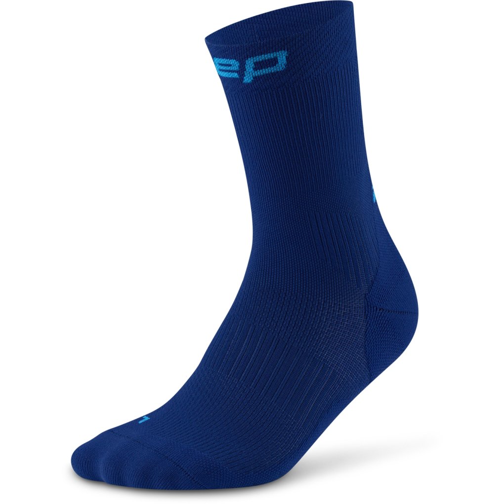 CEP Core Run Mid Cut Compression Socks Men - dark blue