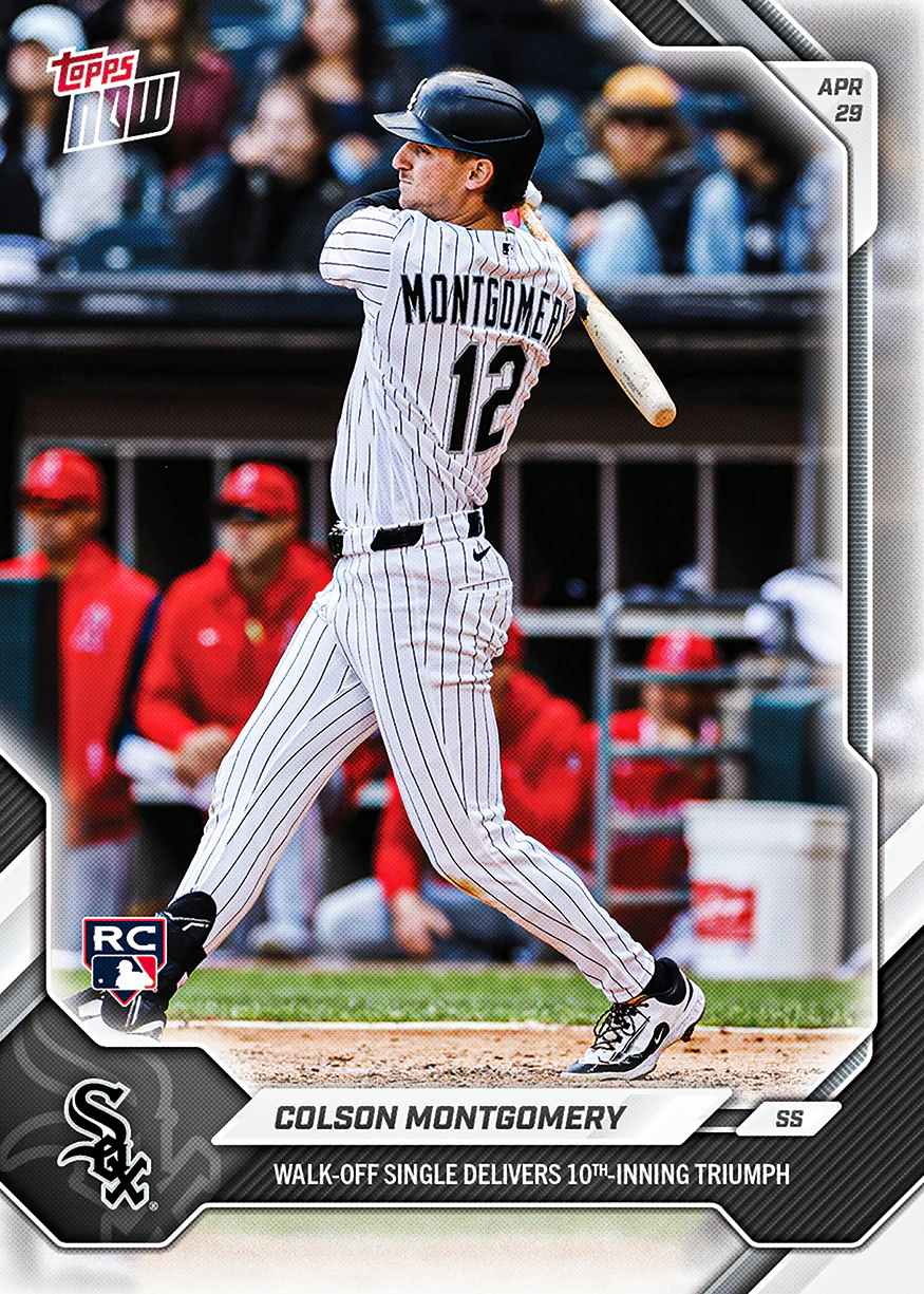 Colson Montgomery - 2026 MLB Topps NOW® - Card 138 - PR: 904