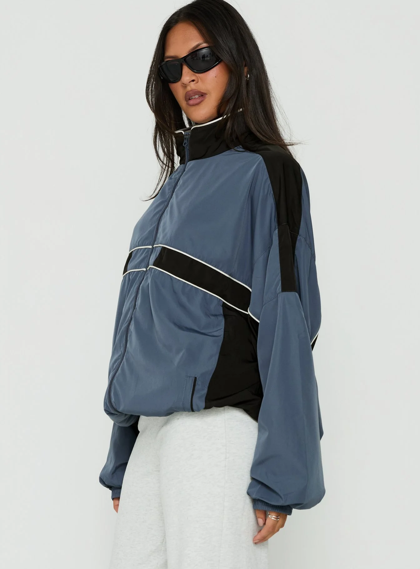 Rhode Windbreaker Slate Blue