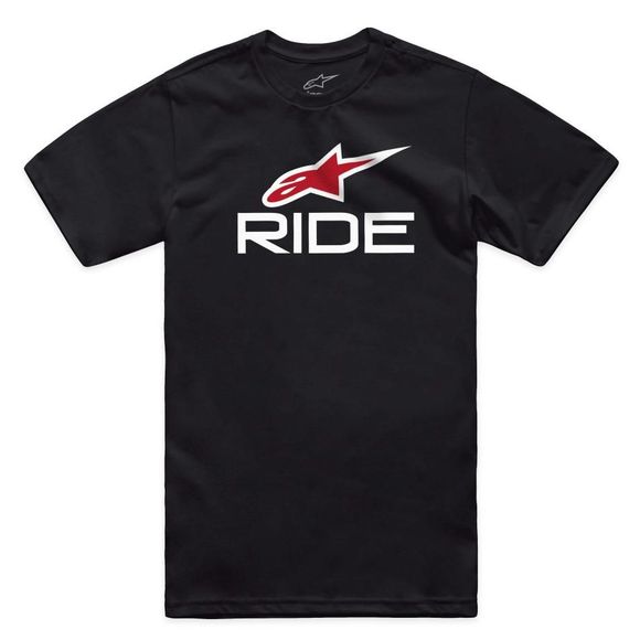Short sleeve t -shirt Alpinestars Ride 4.0 - Black / RedRef: AP3853