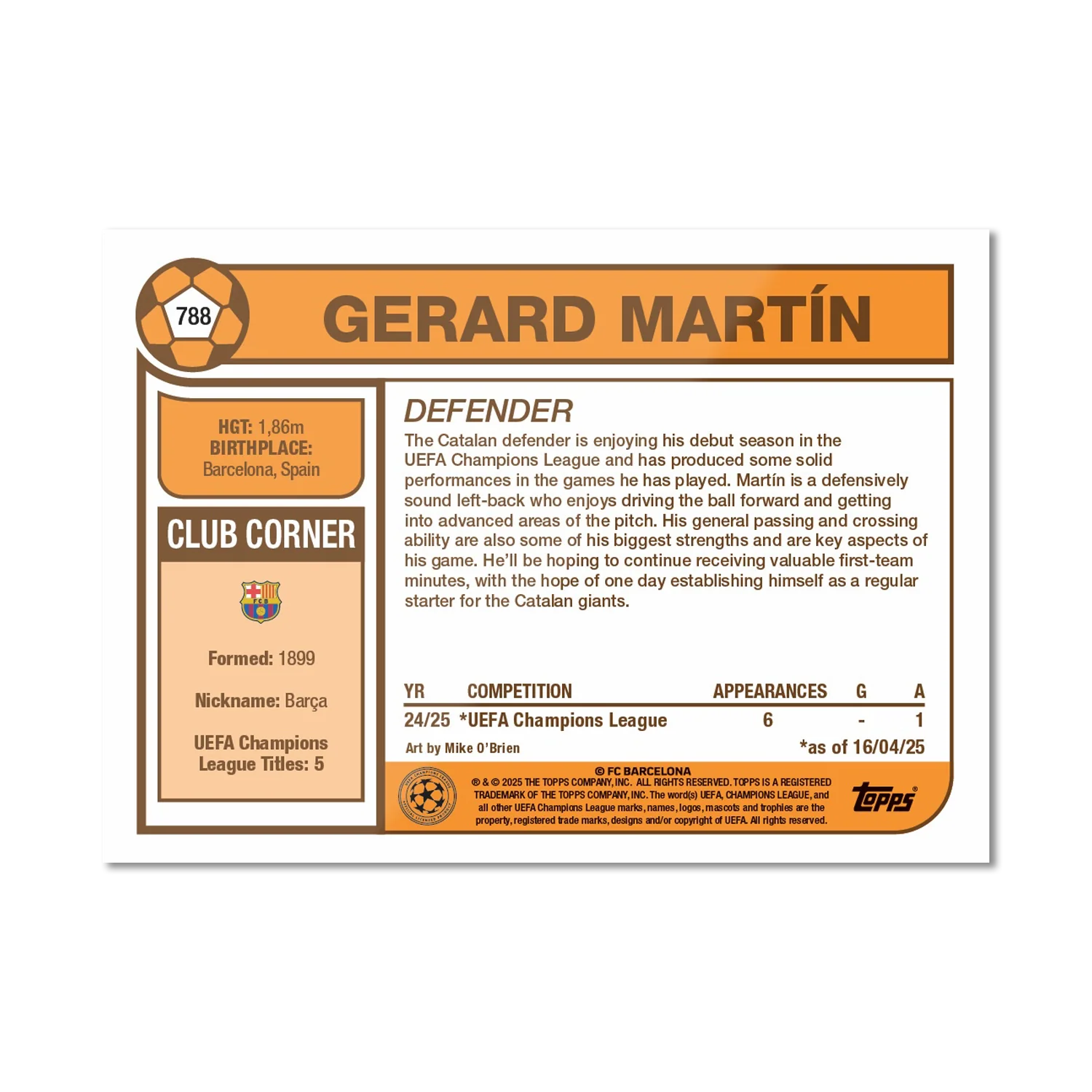 Gerard Martín - UCC Living Set® - Card 788