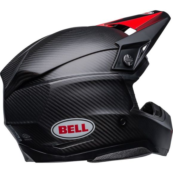 Casque cross Bell MOTO-10 SATIN GLOSS 2026 - Noir / RougeRef : EL0633