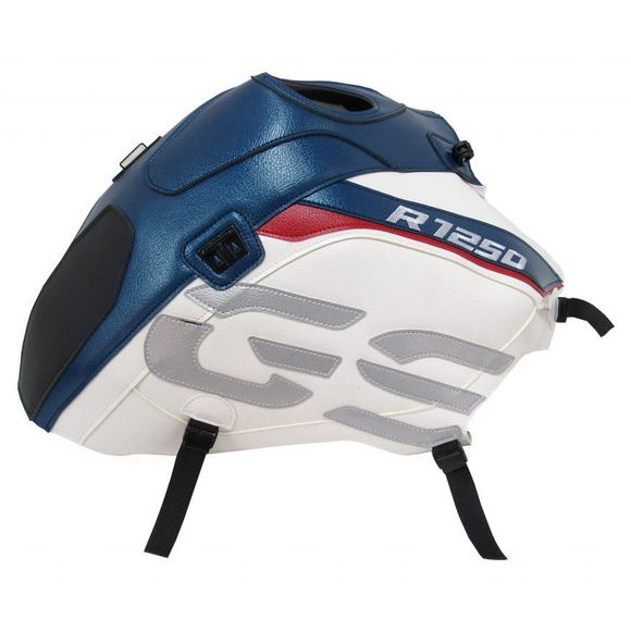 Tapis de réservoir Bagster GITANE/BLANC/DECO ROUGE/ARGENTBMW 1250 R 1250 GS ABS (0J91) - 2019 - 2023Ref : BG1098 / 1748B-G