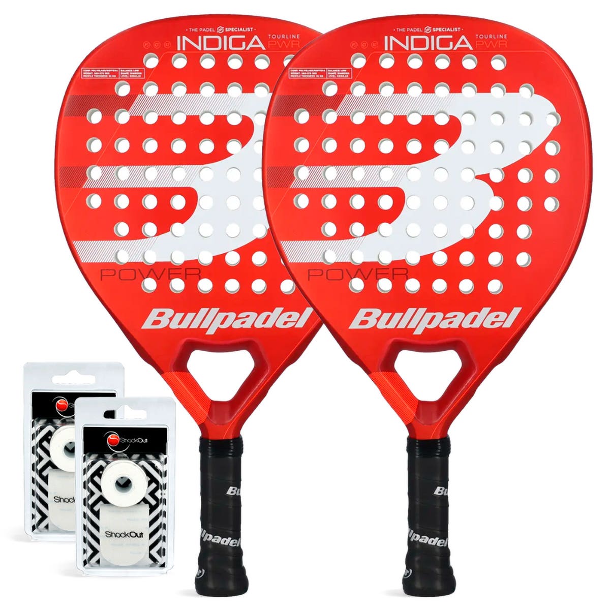 BULLPADEL INDIGA POWER DUO PACK