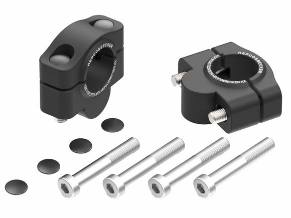 Hepco & Becker Handlebar Riser - BlackRef: HBE04855A / 42309551 20 01
