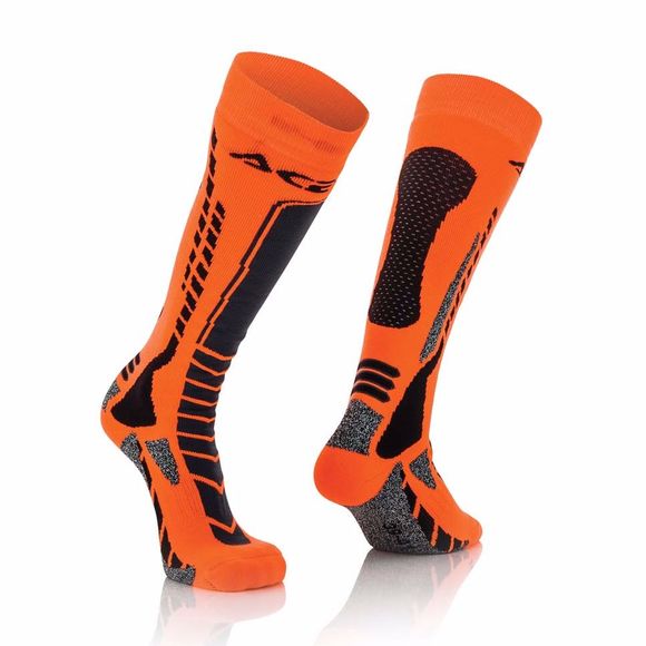 Acerbis mx-pro black fluo orange mx socks - black / orangeRef: AE1516