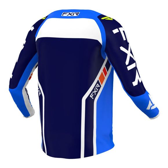 FXR CLUTCH PRO COBALT BLUE/WHITE/NAVY 2022 cross jersey - BlueRef: FXR0155