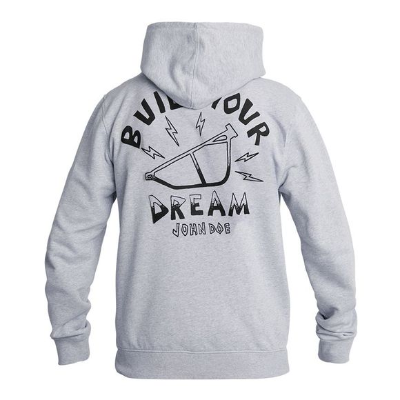 John Doe Hoodie Byd I - Gray SweatshirtRef: JDE0247