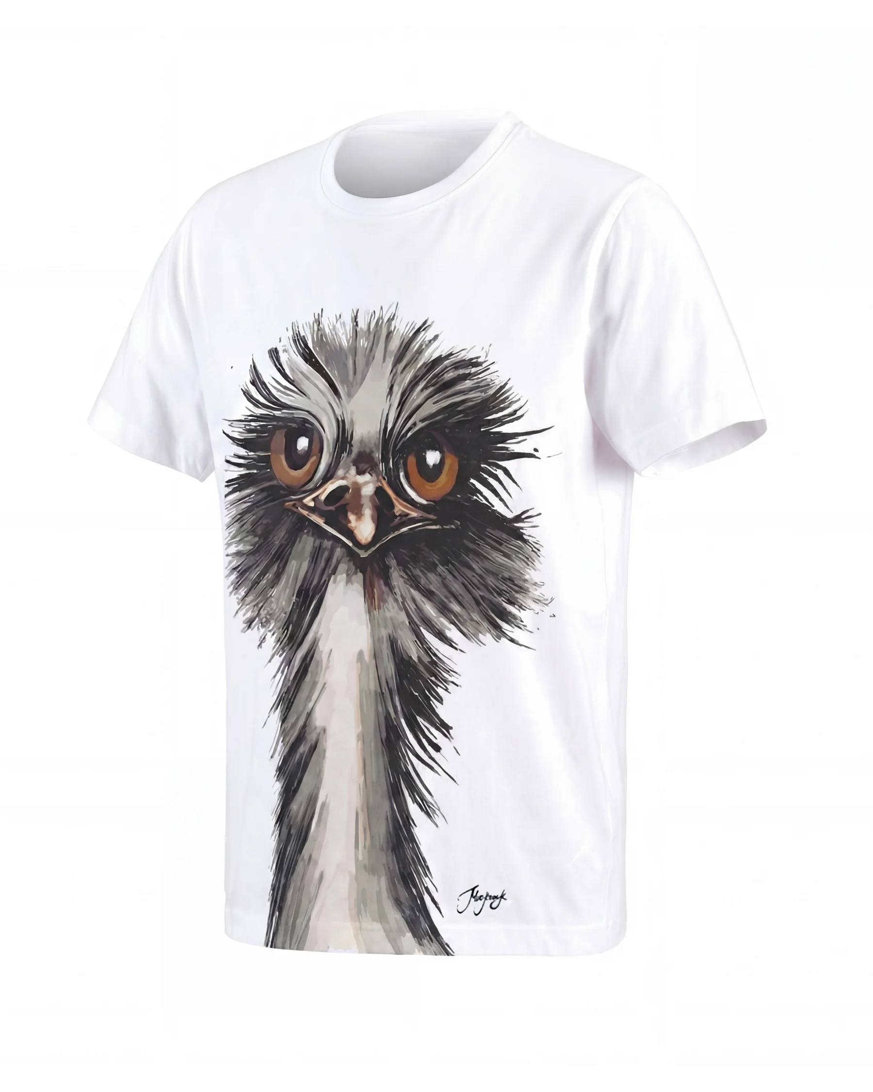 e.s. T-Shirt cotton stretch signature