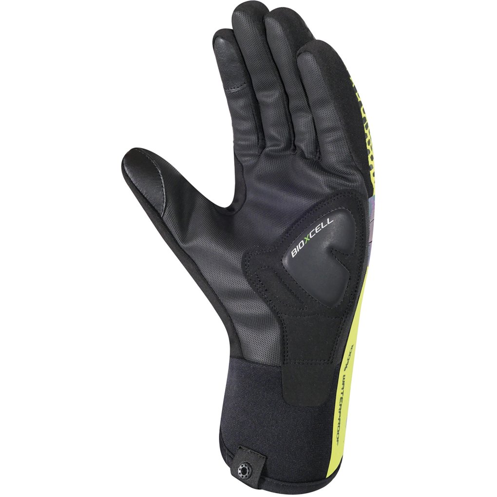 Chiba BioXCell Warm Winter Cycling Gloves - neon yellow