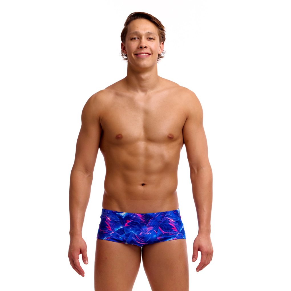 Funky Trunks Classic Eco Swim Trunks Men - Rising Tide