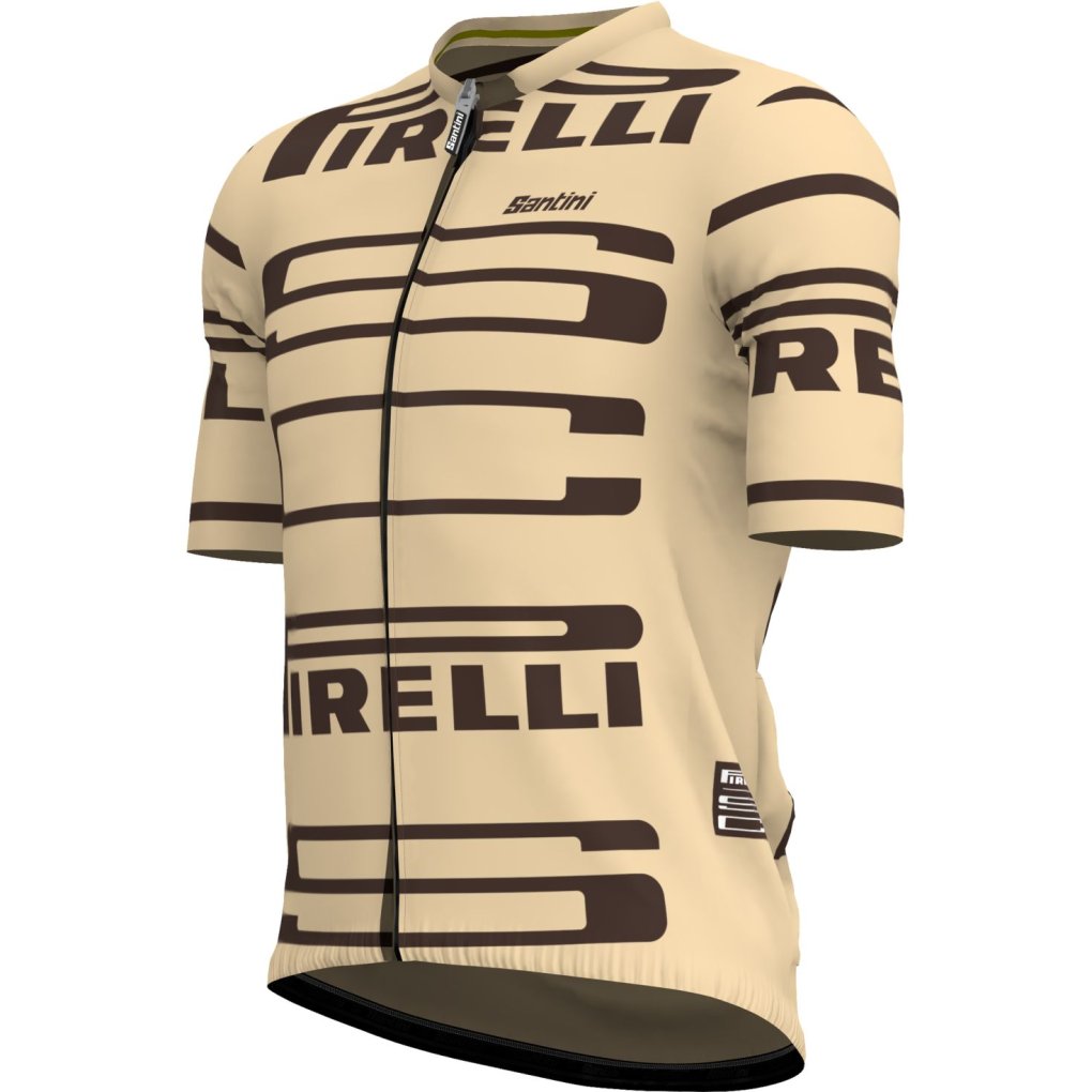 Santini Pirelli Sport Club Jersey Unisex RE94075CPIREL - beige BG