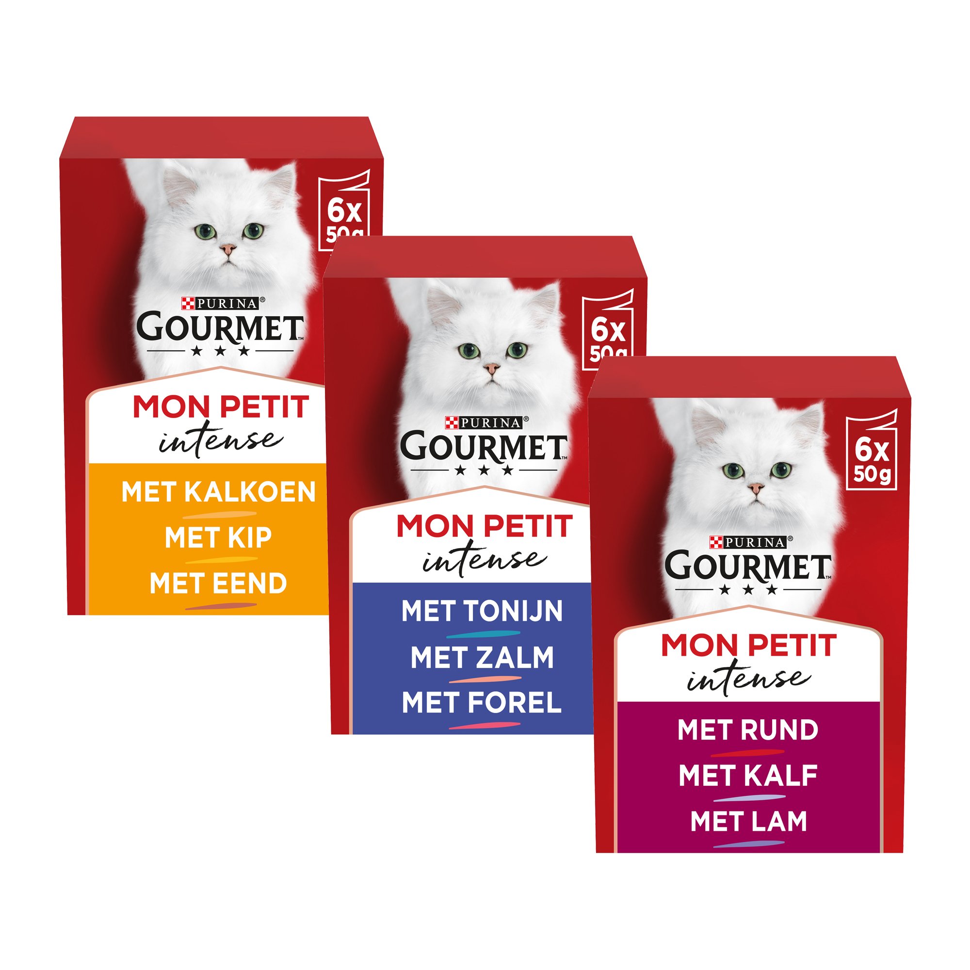 Gourmet Mon Petit – Pouch – Chicken, Duck and Turkey 6 x 50 g