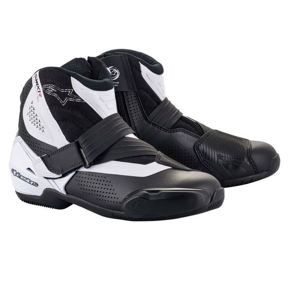 Alpinestars SMX-1 R V2 VENTED Half Boots - Black / WhiteRef: AP12258