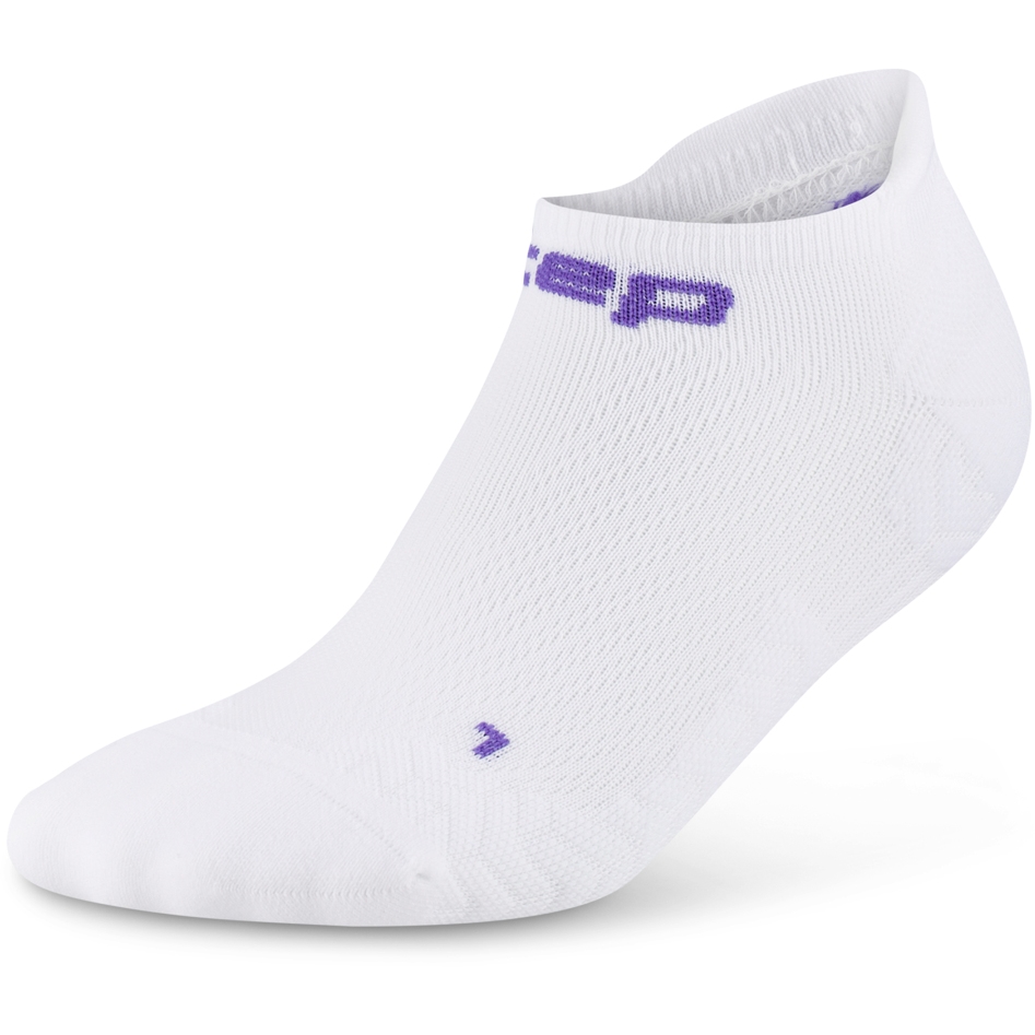 CEP Core Run Ultralight No Show Compression Socks Men - white