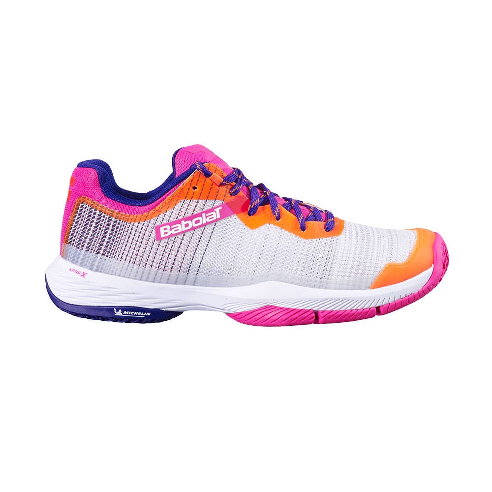 WOMEN’S GREY AND PINK BABOLAT JET RITMA 31F21753 3024