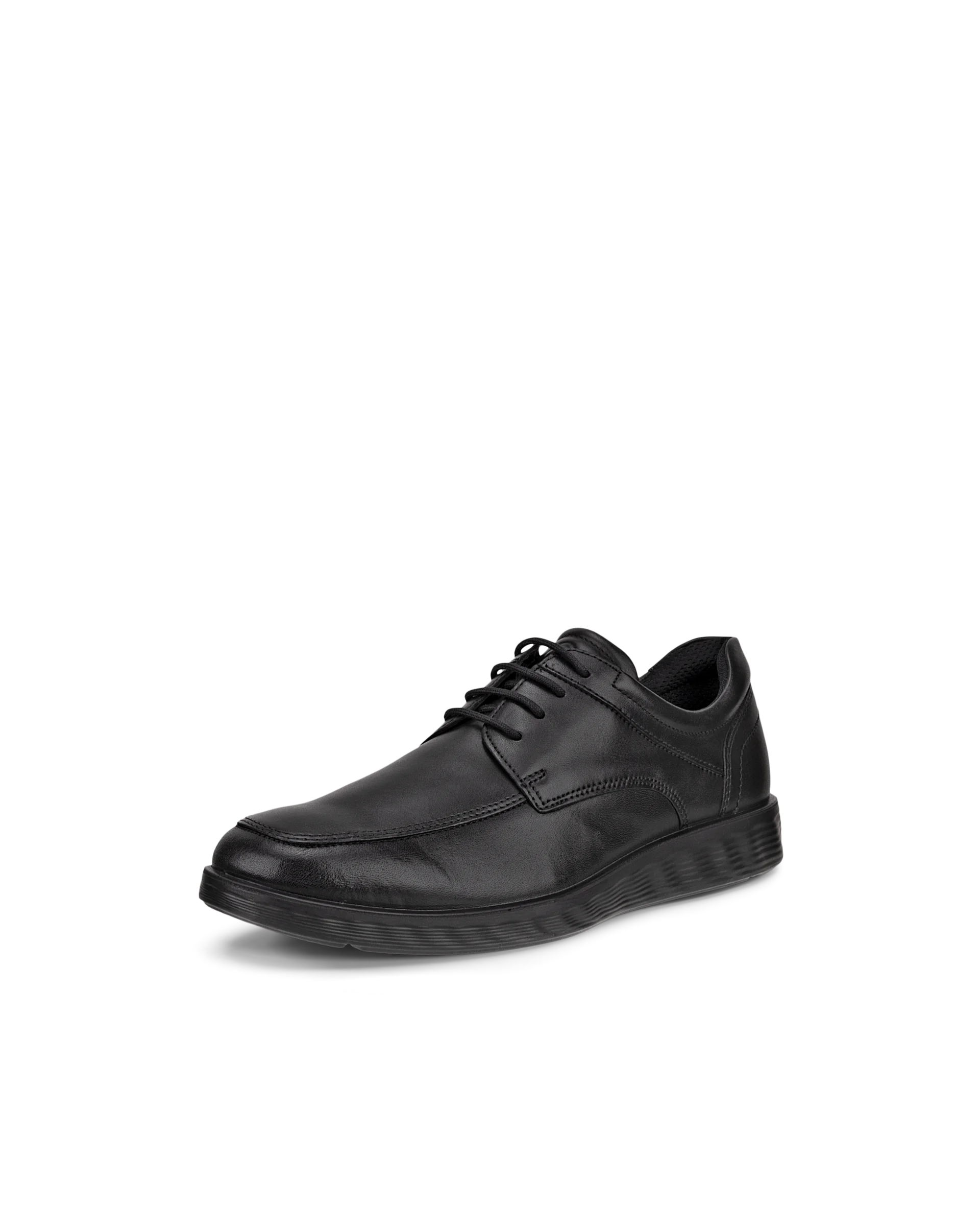 ECCO S LITE HYBRID Herren Derbyschuhe aus Leder Schwarz