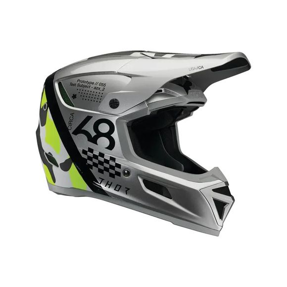 Thor REFLEX cross helmet - SPORT RIOT 2026 - Gray / YellowRef: TO3330