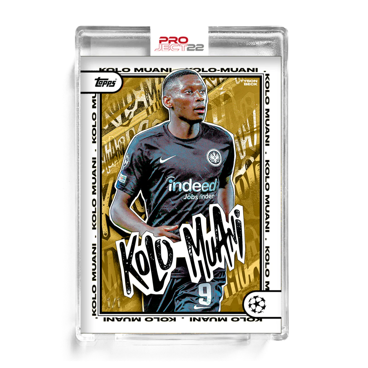 Project22 - Randal Kolo Muani by Tyson Beck - Topps UK