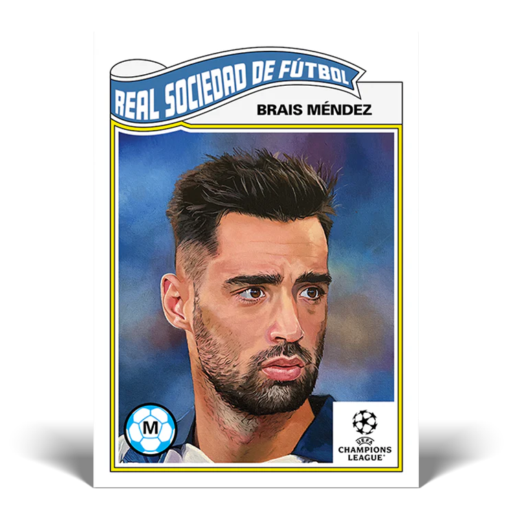 Topps UK - UCC Living Set Card #578 - Brais Méndez