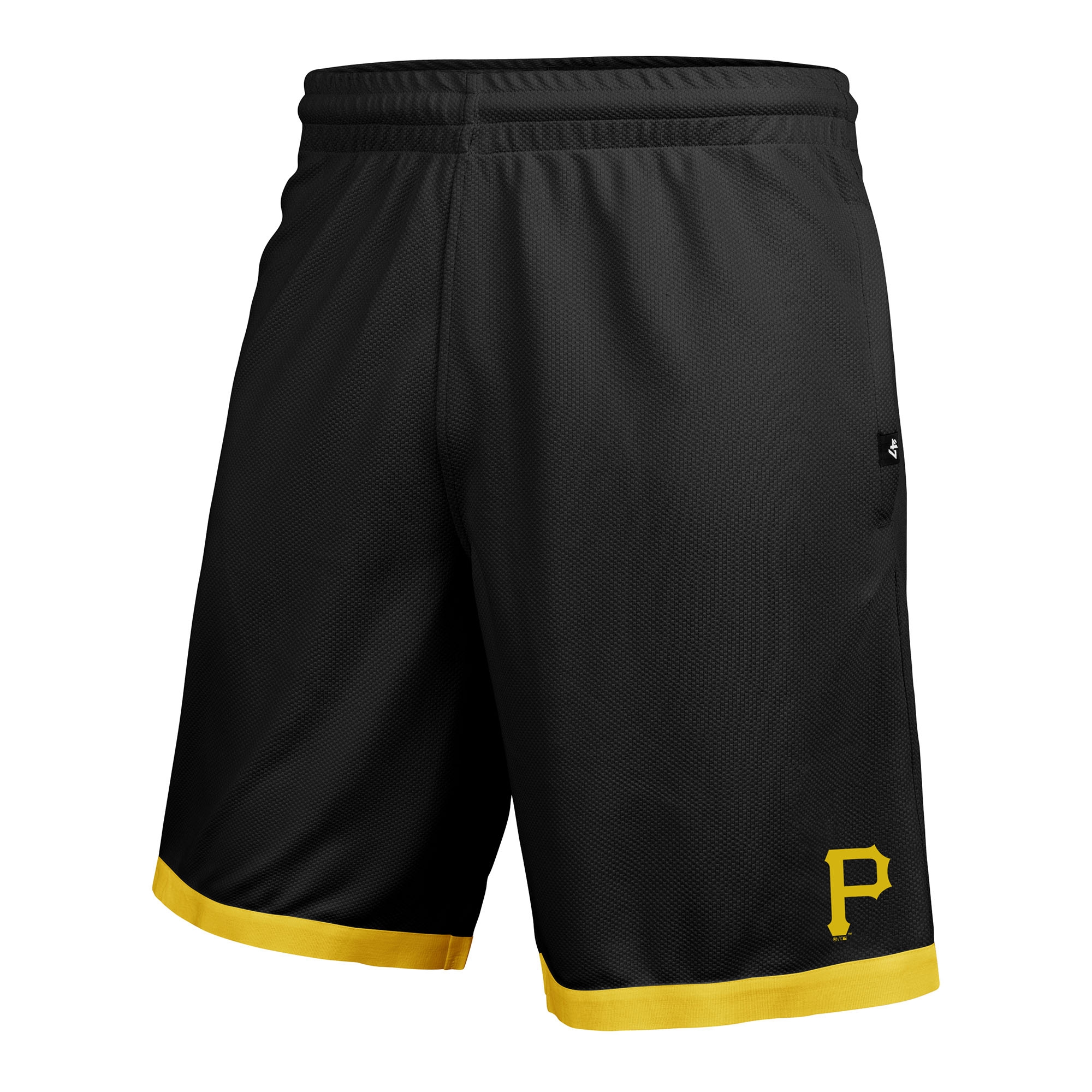 Pittsburgh Pirates '47 New City Mesh MLB Shorts Black