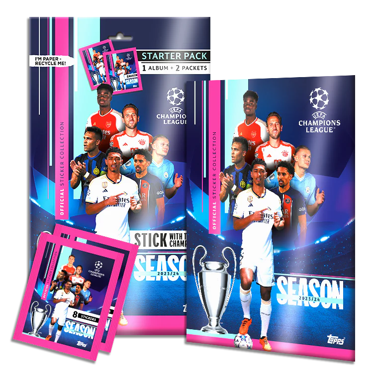 UEFA Champions League Stickers 23/24 - Starter Bundle