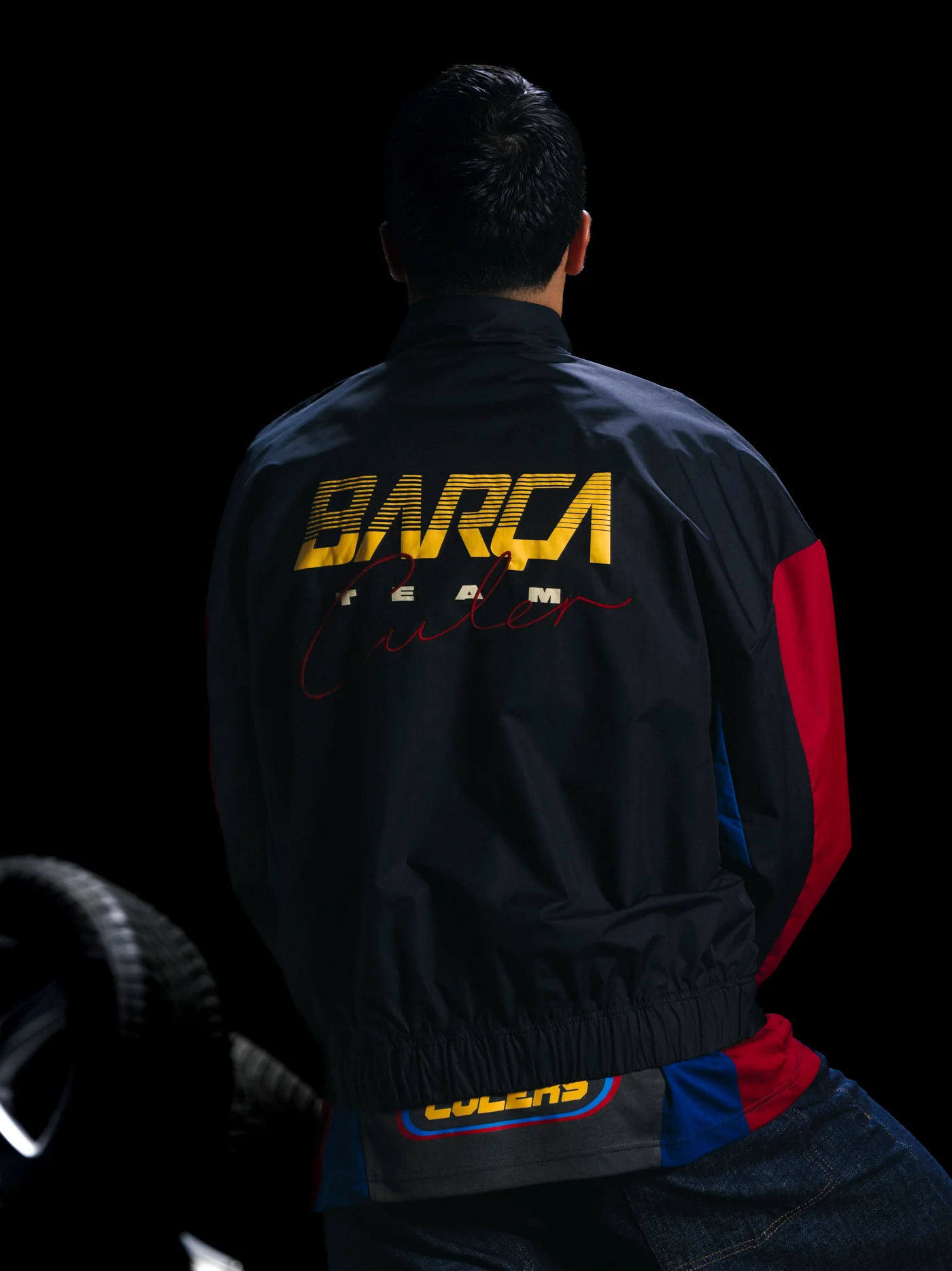 Light Jacket Antracite Racing Barça