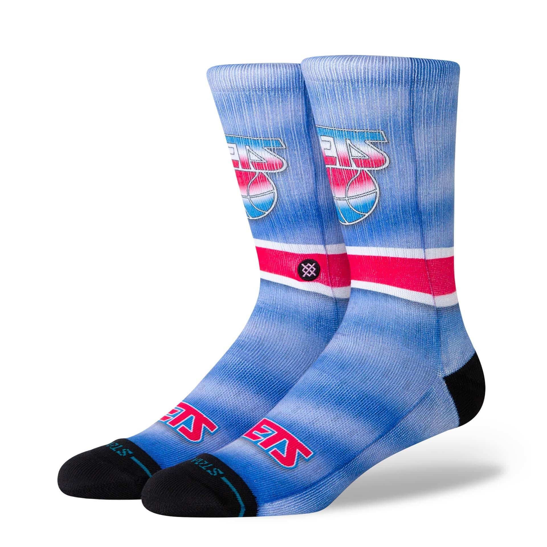 New Jersey Nets Hardwood Classics NBA Crew Socks