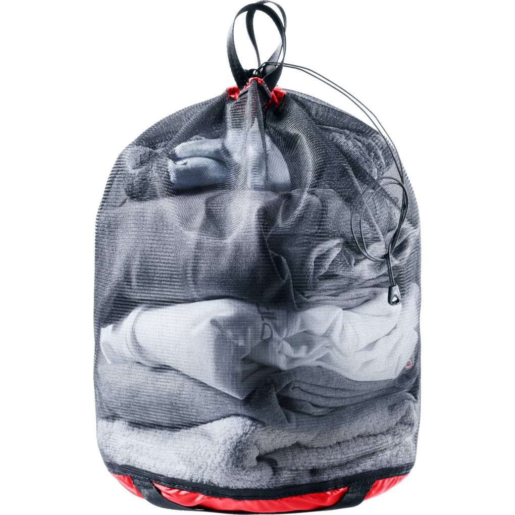 Deuter Mesh Sack 5 - cherry-black