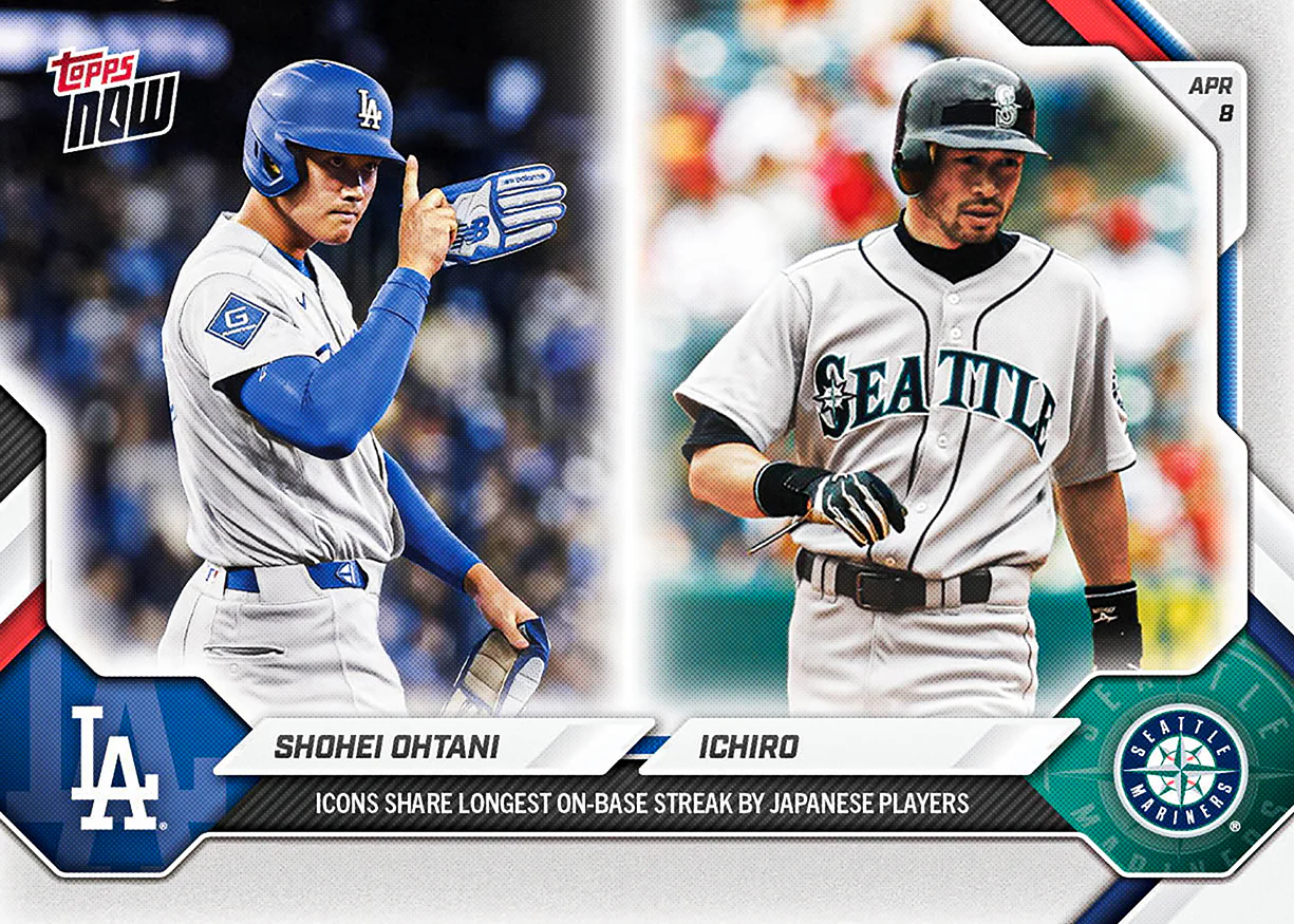 Shohei Ohtani / Ichiro - 2026 MLB Topps NOW® - Card 65 - PR: 16201