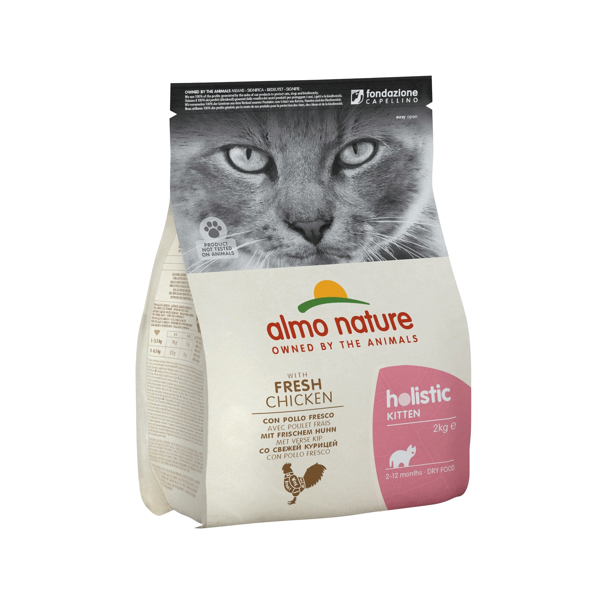 Almo Nature Holistic Kitten - Chicken & Rice - 2kg