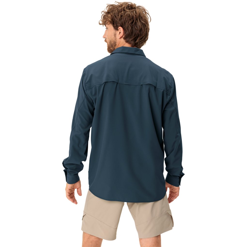 Vaude Rosemoor Long Sleeve Shirt II Men - dark sea uni
