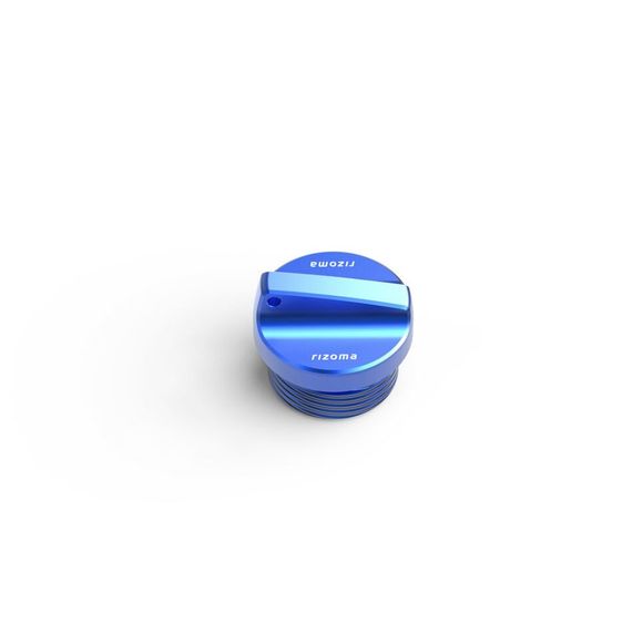 Rizoma anodized oil housing cap - blueRef: RZ1092