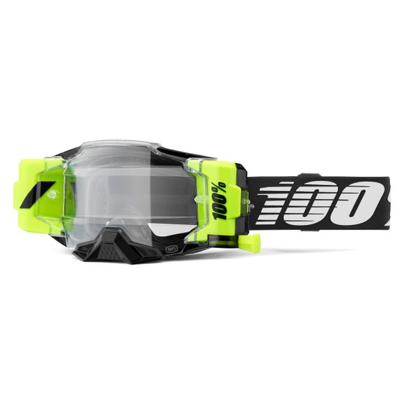 Masque cross 100% ARMEGA FORECAST Noir - Clair 2025 - NoirRef : CE1321 / 50006-00005